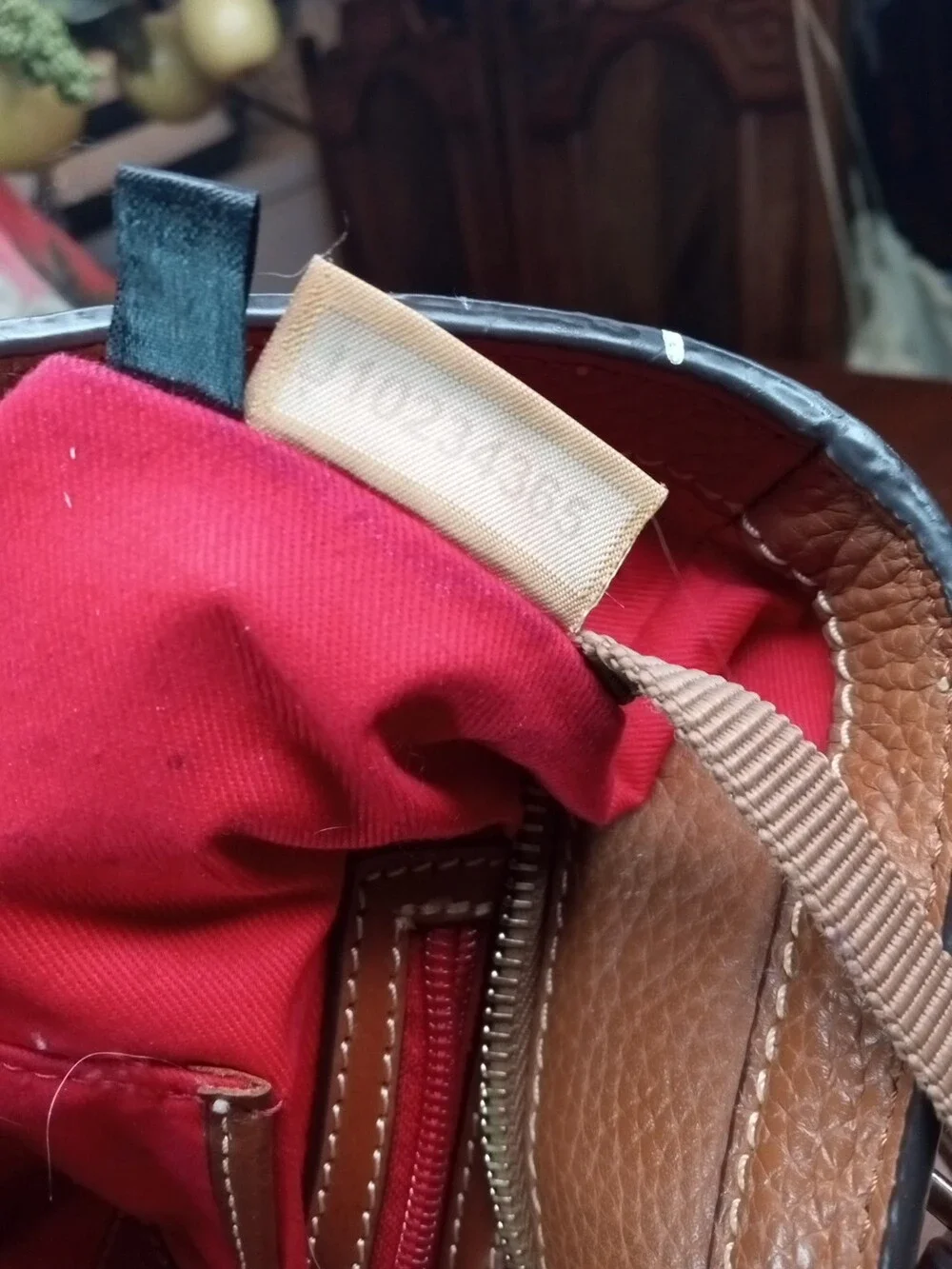 DOONEY & BOURKE Pebble Grain Small Lexington Shopper Bag in Brown (B2)
